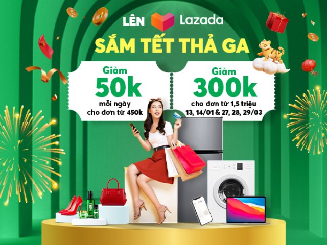 hình minh họa mua sắm tại lazadda