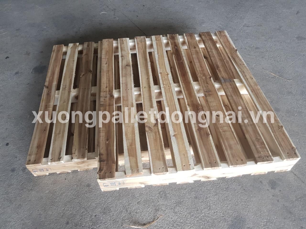 Pallet gỗ tràm kích thước 1100x1100mm